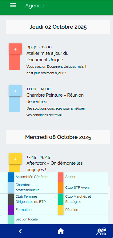 Fédération Française du BTP Havre Point de Caux, L'application Web métier développée par PaPrika Studio