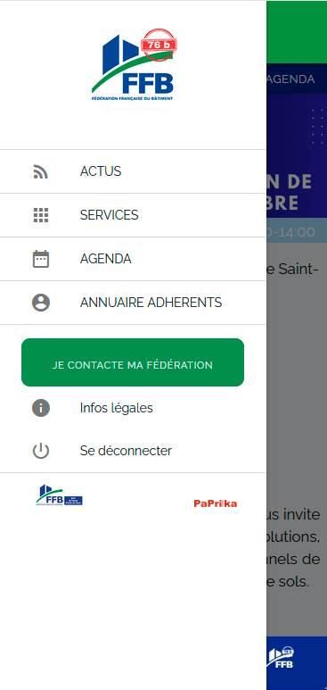 Fédération Française du BTP Ariège, L'application Web métier développée par PaPrika Studio