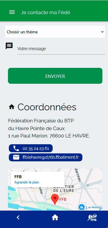 Fédération Française du BTP Ariège, L'application Web métier développée par PaPrika Studio